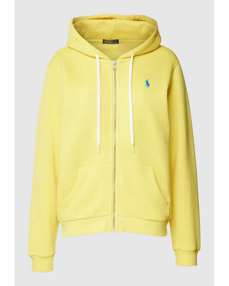 Ralph Lauren Sweatjacke mit Kapuze Gelb