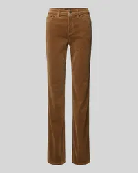 Ralph Lauren Straight Leg Cordhose im 5-Pocket-Design Camel