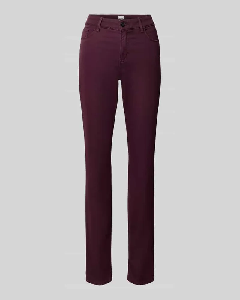 Brax Slim Fit Schmale Hose aus Lyocell-Mix mit Modal-Baumwoll-Anteil Modell 'SHAKIRA Bordeaux
