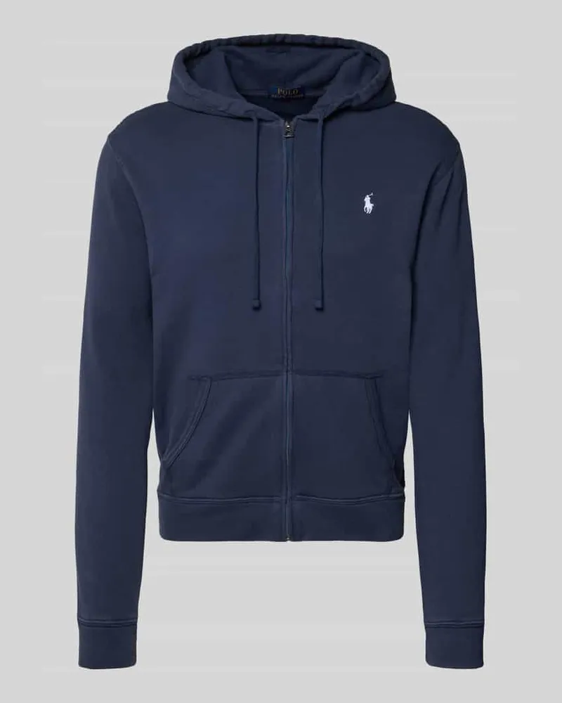 Ralph Lauren Regular Fit Sweatjacke aus Baumwoll-Mix Marine