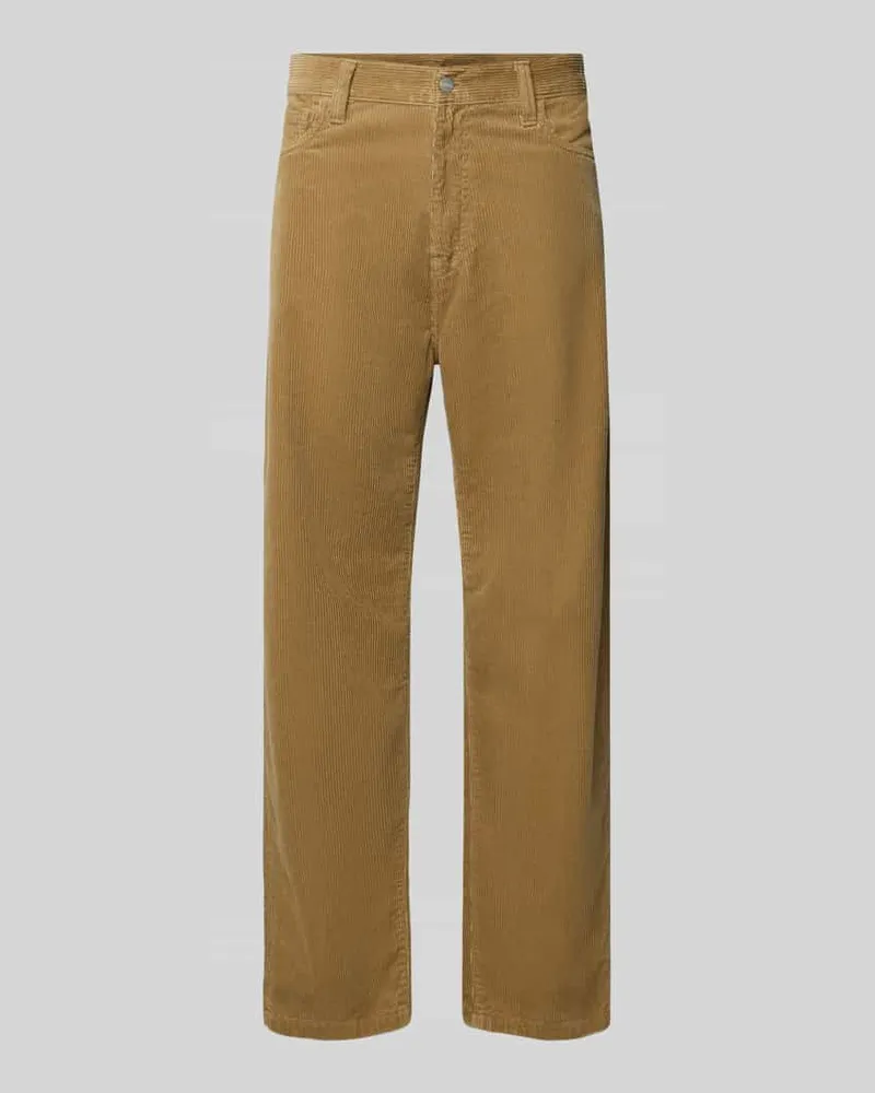 Carhartt WIP Cordhose mit Eingrifftaschen Modell 'LANDON Beige