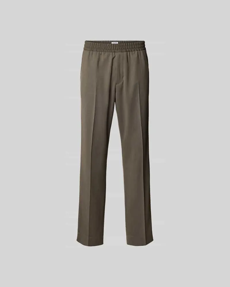 Filippa K Regular Fit Stoffhose mit Woll-Anteil Blau