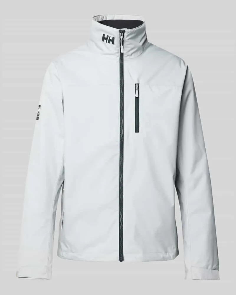 Helly Hansen Windbreaker mit Brusttasche Modell 'CREW MIDLAYER Kitt