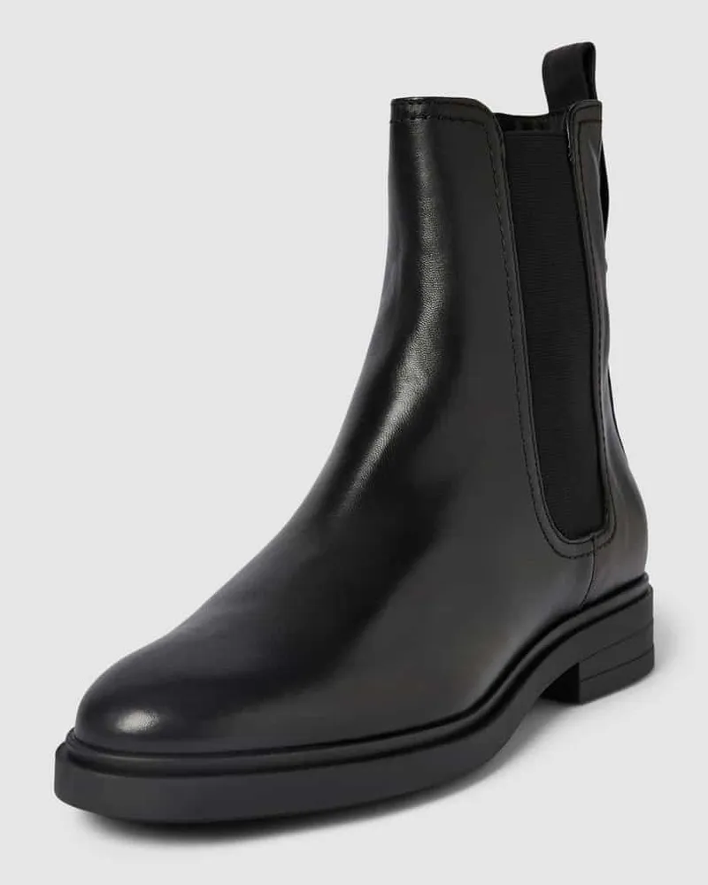 Marc O'Polo Chelsea Boots aus Leder-Mix Modell 'Paula Black