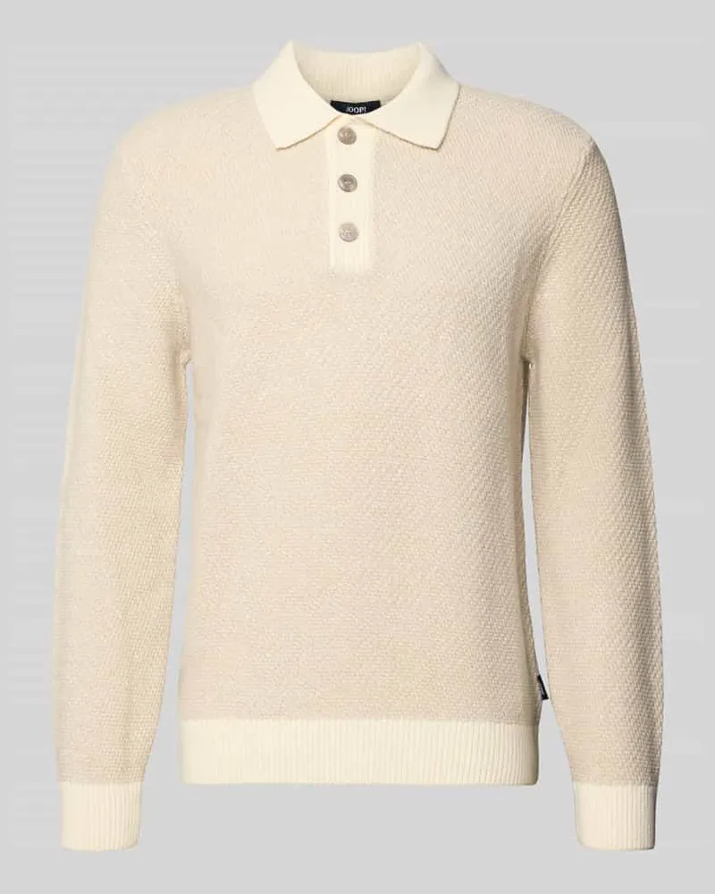 JOOP! Pullover aus Woll-Mix mit Viskose-Anteil Modell '24Vennios Offwhite