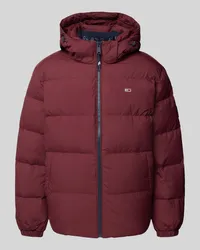 Tommy Hilfiger Steppjacke mit Logo-Stitching Bordeaux