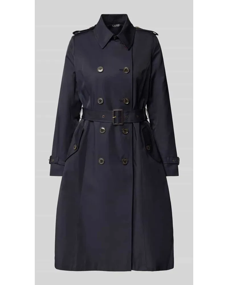 Ralph Lauren Trenchcoat mit Gürtel Marine