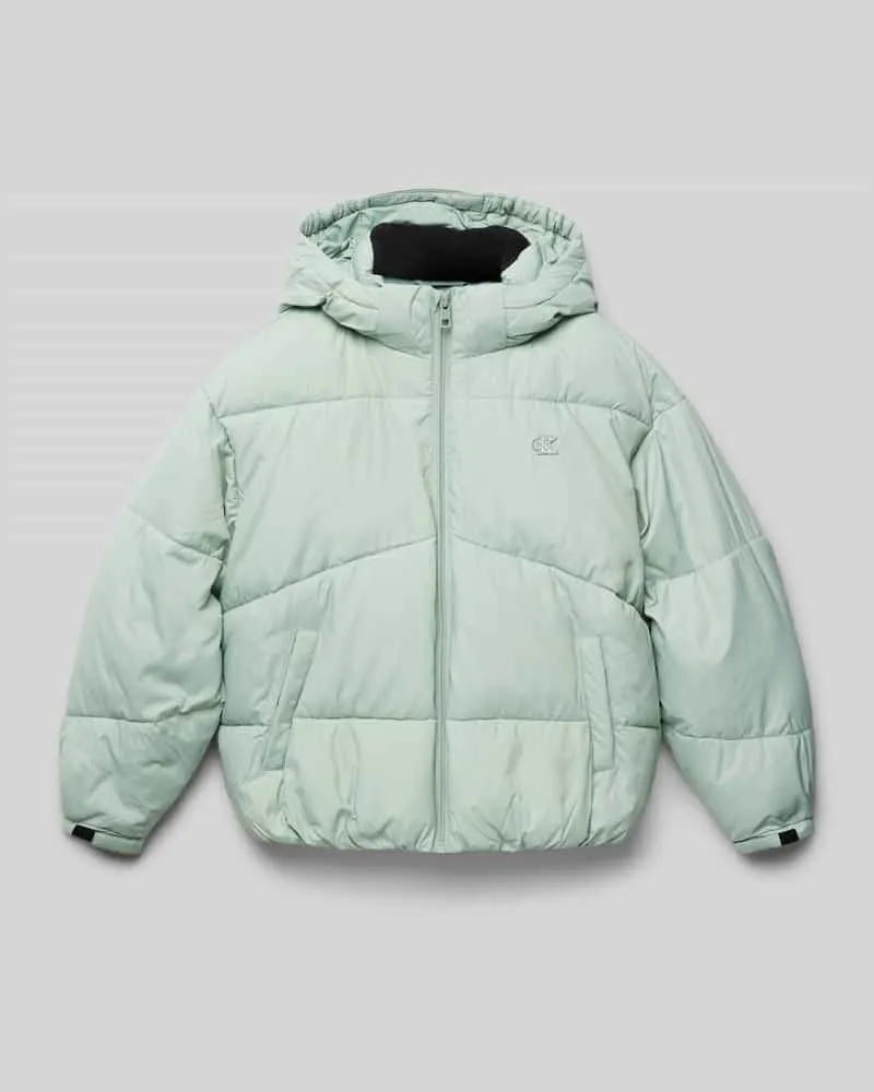Calvin Klein Steppjacke mit Label-Patch Gruen