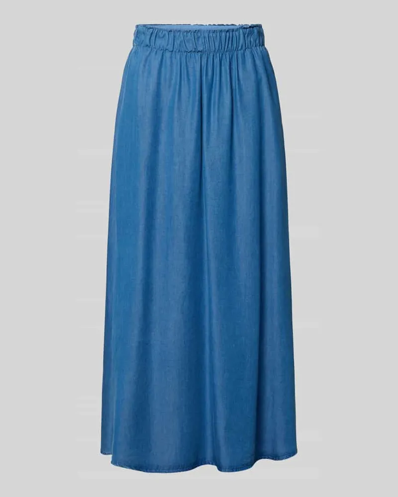 Smith & Soul Maxirock aus Lyocell mit elastischem Bund Blau