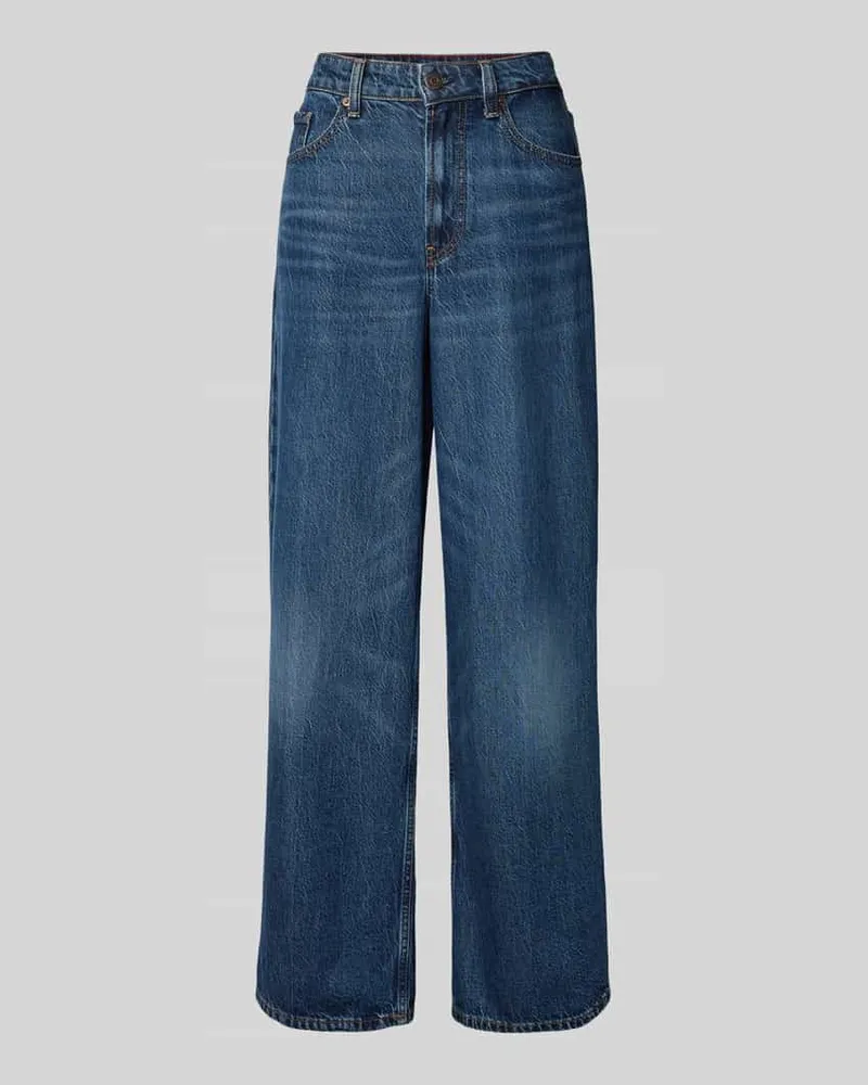 Tommy Hilfiger Baggy Fit Jeans im 5-Pocket-Design Bleu