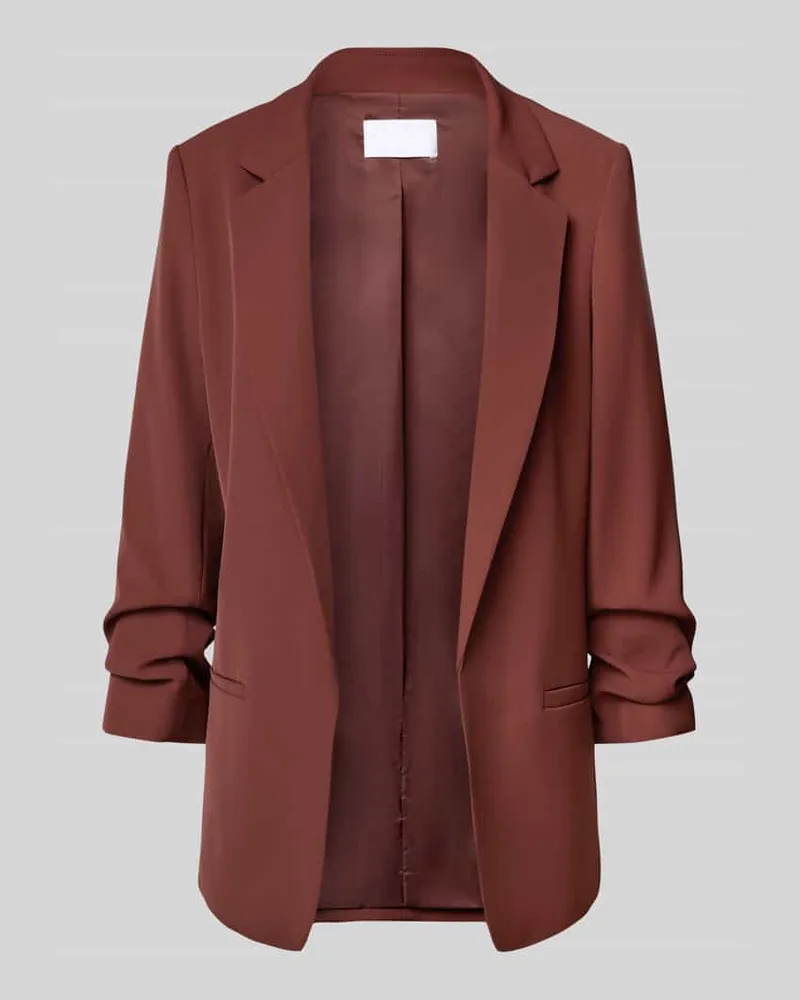 JAKE*S Longblazer mit 3/4-Arm Bordeaux