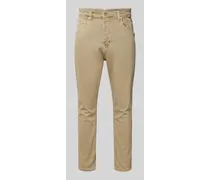 Tapered Fit Jeans im 5-Pocket-Design Modell 'Alex