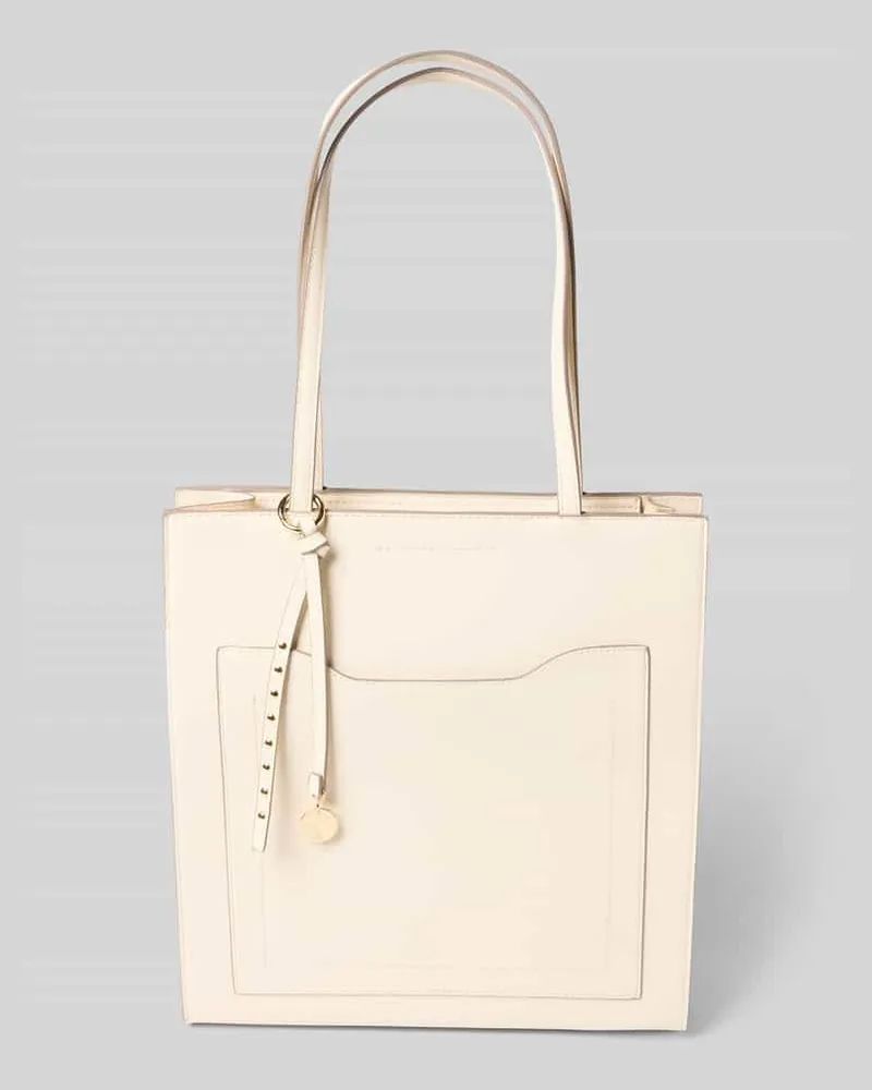 SEIDENFELT Shopper mit Tragehenkel Modell 'SENJA Beige