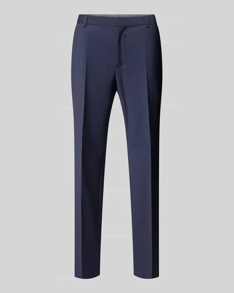 Calvin Klein Regular Fit Anzughose mit Gesäßtasche Marine
