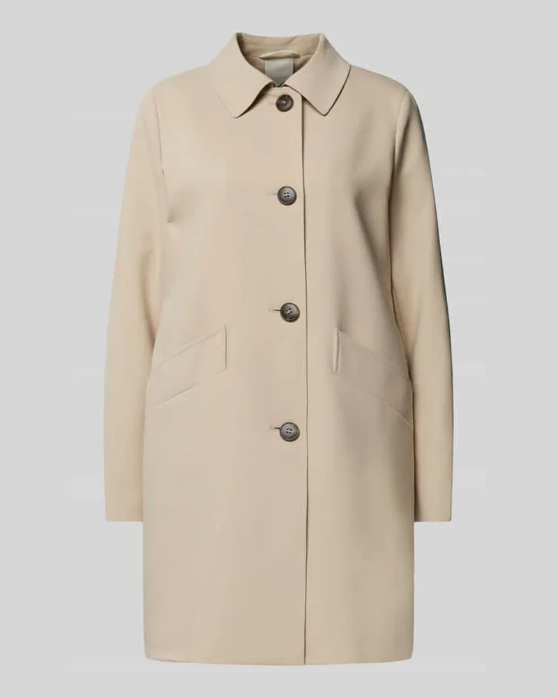 Fuchs Schmitt Trenchcoat mit Umlegekragen Kitt