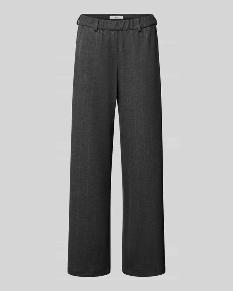 Brax Schmale Hose mit Baumwoll-Anteil Modell 'MEGAN S Anthrazit
