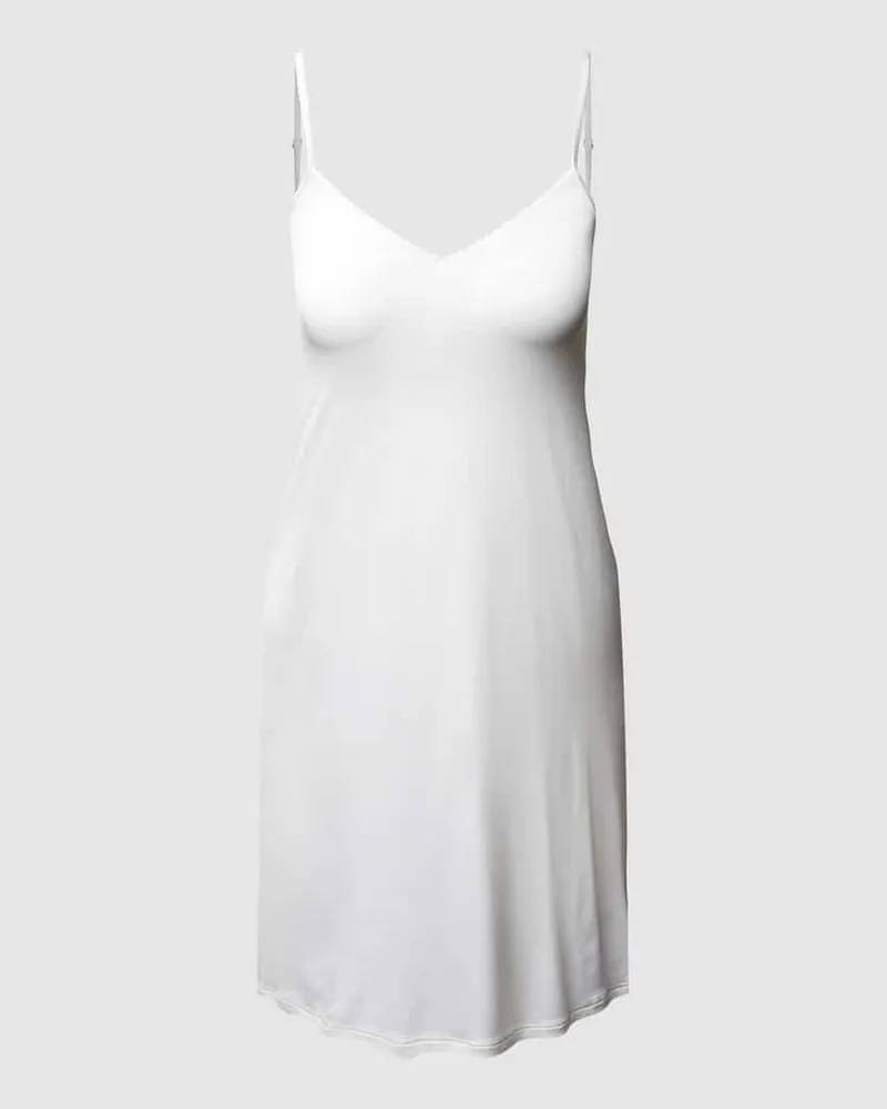 Hanro Unterkleid aus Satin Modell Satin Deluxe Offwhite