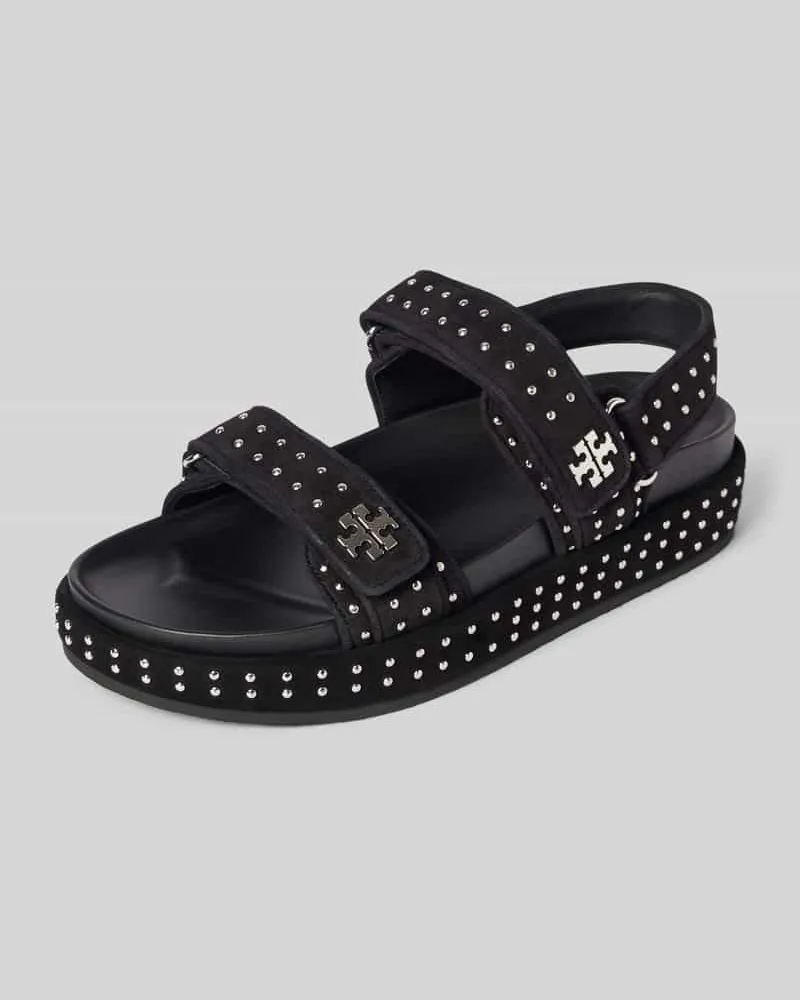 Tory Burch Sandalen mit Klettverschluss Black