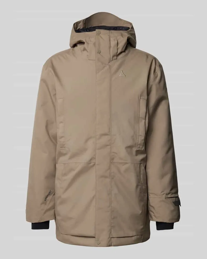 Schöffel Jacke mit Kapuze Beige