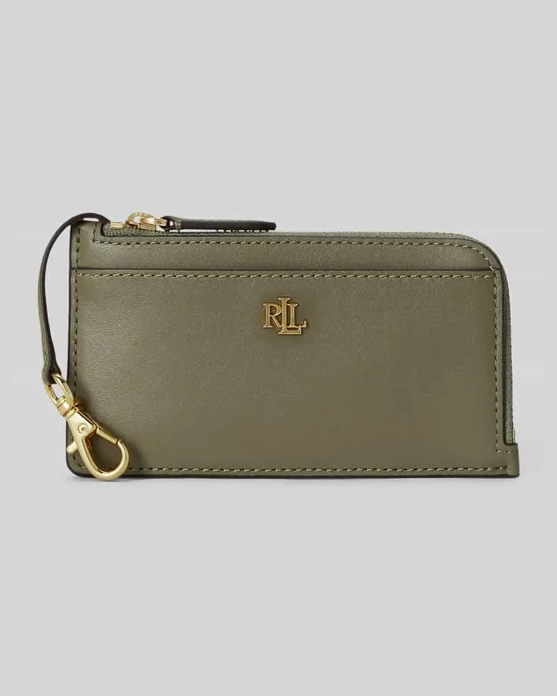 Ralph Lauren Portemonnaie für Kleingeld aus echtem Leder Lind