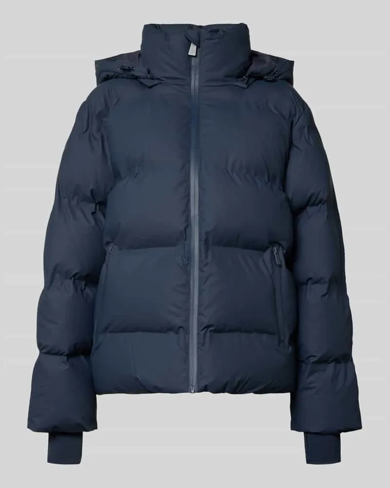 Neo Noir Steppjacke mit Reißverschlusstaschen Modell 'Fox Marine