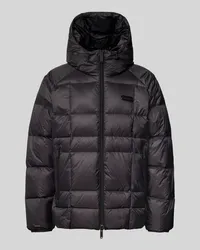 Dsquared2 Steppjacke mit Kapuze Black