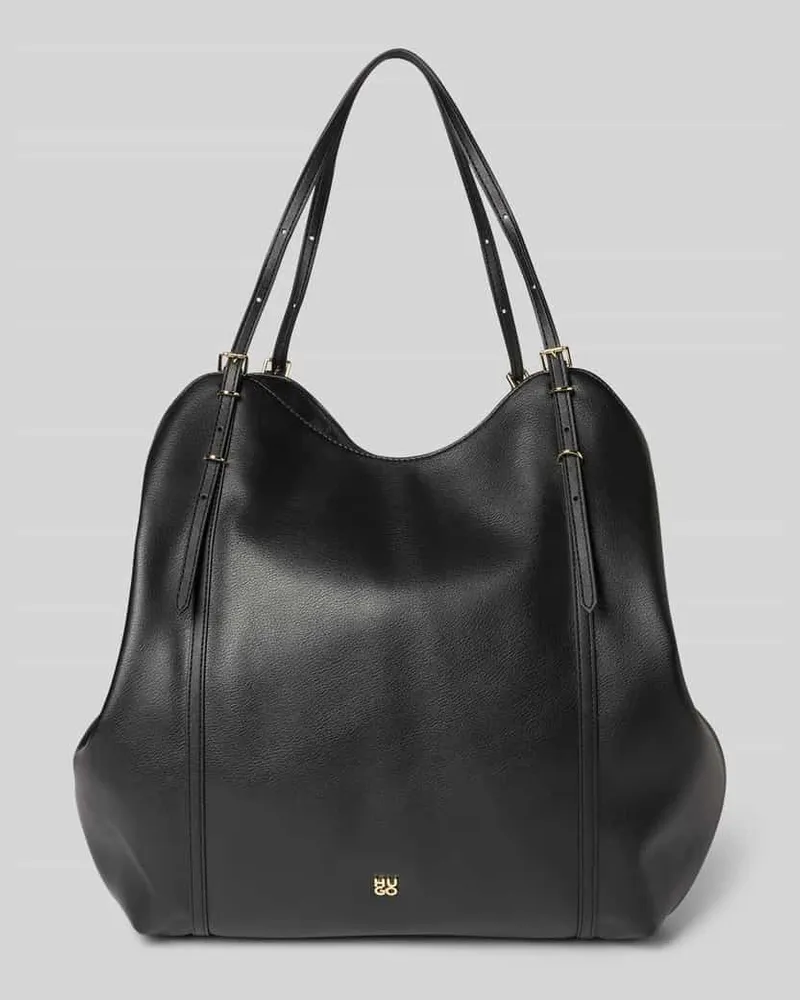 HUGO BOSS Shopper mit Logo-Applikation Modell 'NEEKO P Black