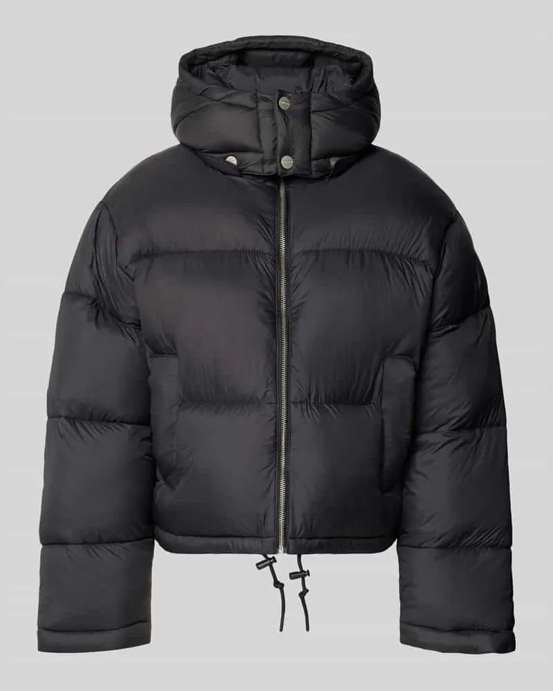 Carhartt WIP Pufferjacke mit Kapuze Modell 'W Haydon Black