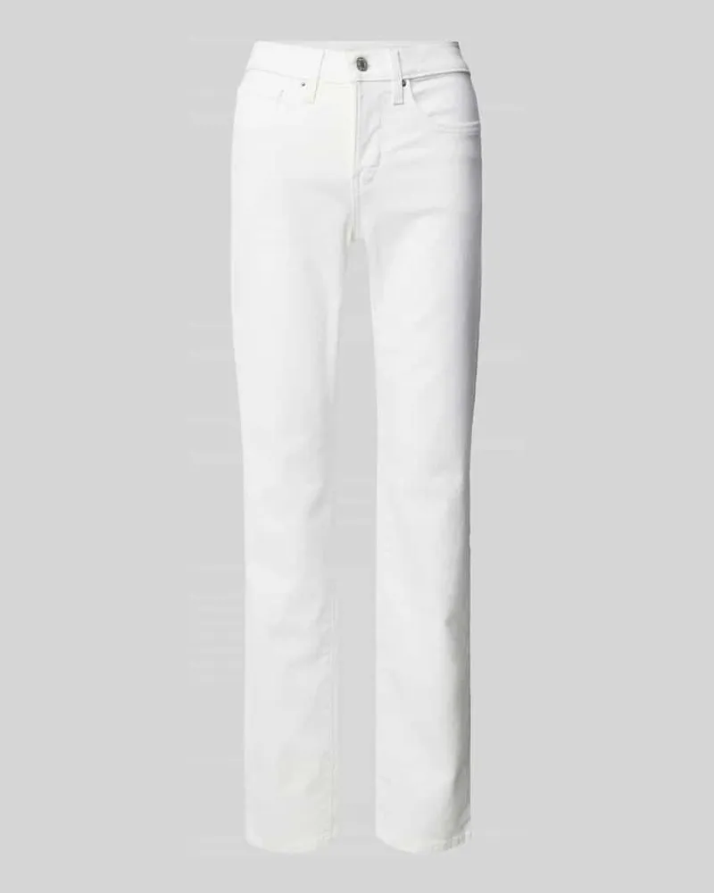 Levi's Shaping Straight Leg Jeans im 5-Pocket-Design Modell '314 Weiss