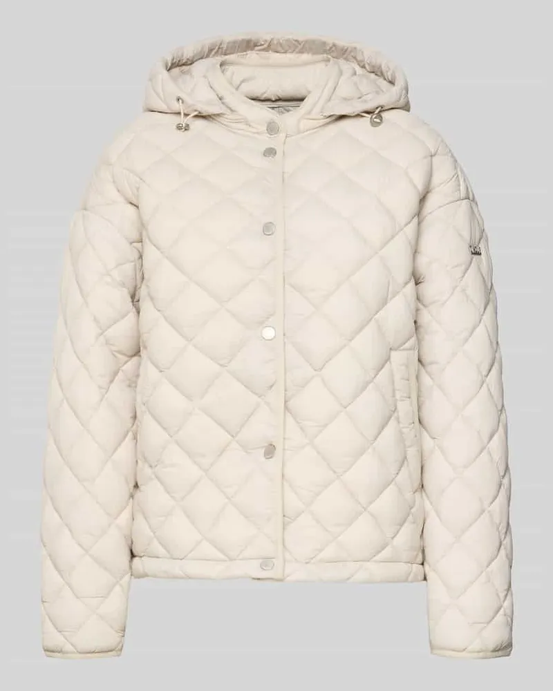 cinque Regular Fit Steppjacke mit Kapuze Modell 'Phil Beige