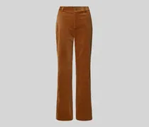 Flared Cut Cordhose mit Eingriff- und Gesäßtaschen Modell 'KADEN