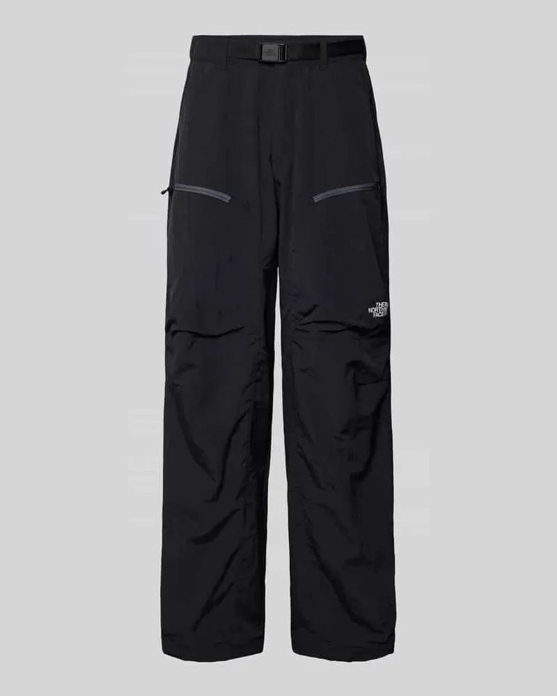 The North Face Hose mit Gürtel und Reißverschlusstaschen Black