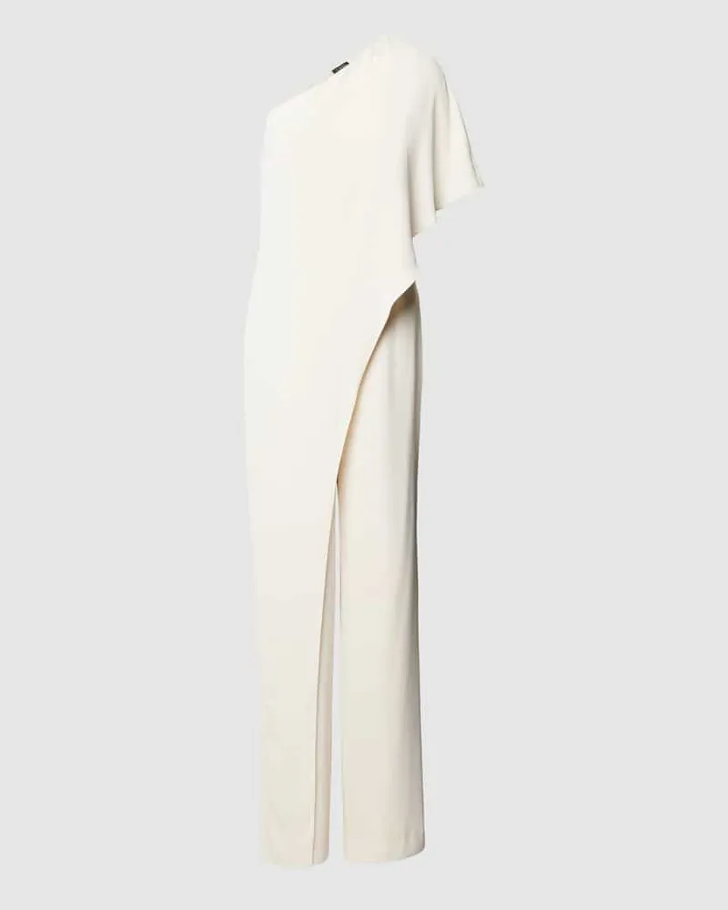 Ralph Lauren Jumpsuit mit Volants Modell 'APRIL Offwhite