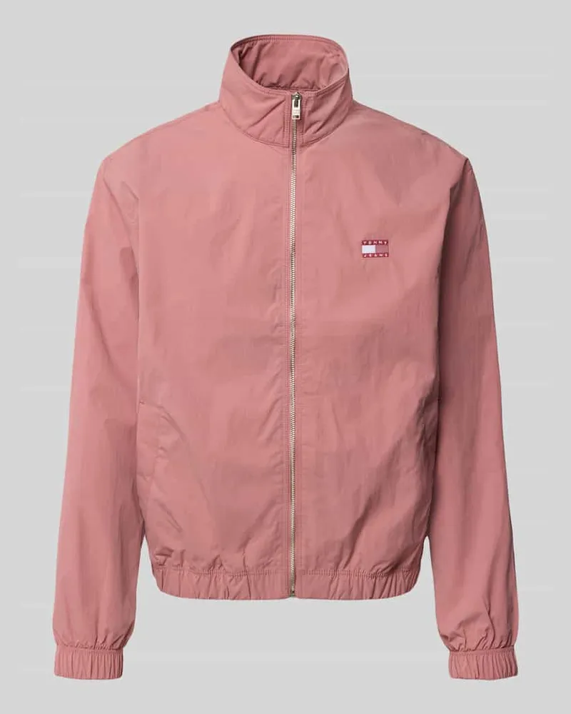 Tommy Hilfiger Regular Fit Blouson mit Stehkragen Koralle
