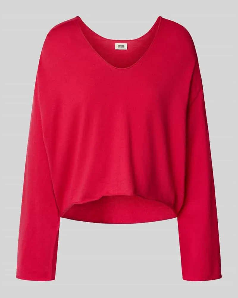 Drykorn Relaxed Fit Strickpullover aus Baumwoll-Kaschmir-Mix Modell 'SOMAIJA Pink