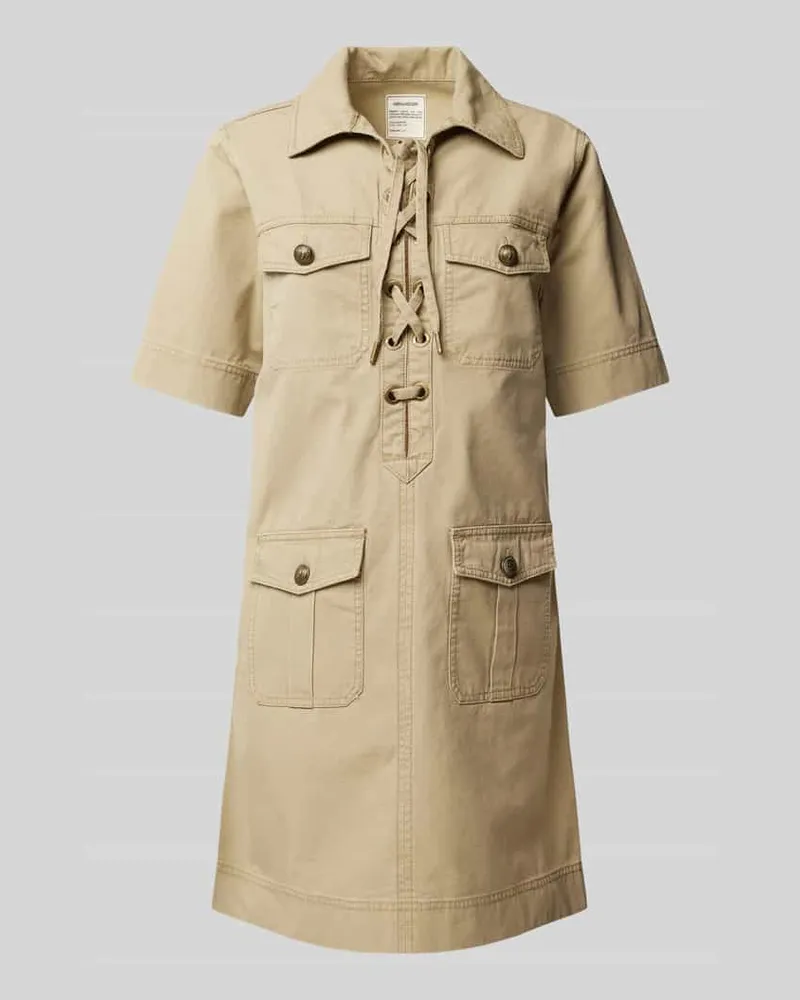 Zadig & Voltaire Minikleid mit Pattentaschen Modell 'RECORD Beige