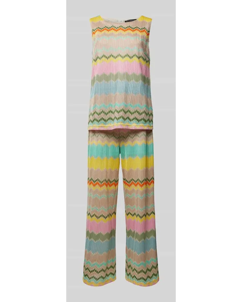 Betty Barclay Jumpsuit mit Feinripp Sand