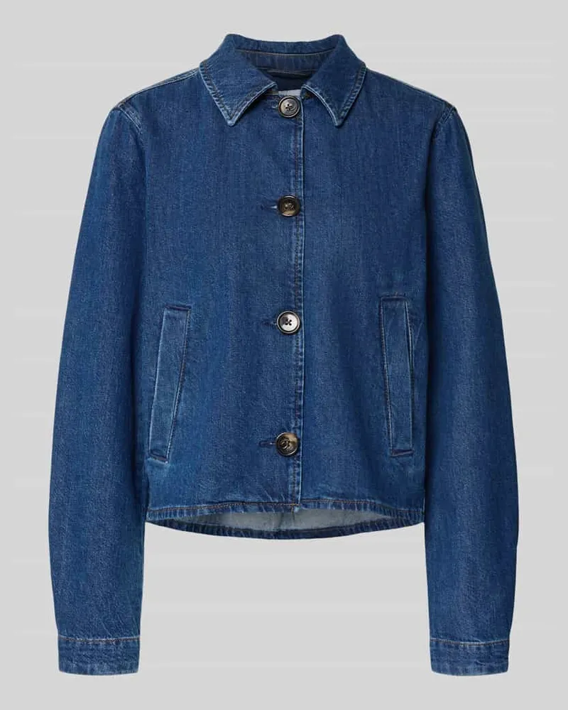 Marc O'Polo Jeansjacke mit Eingrifftaschen Jeansblau