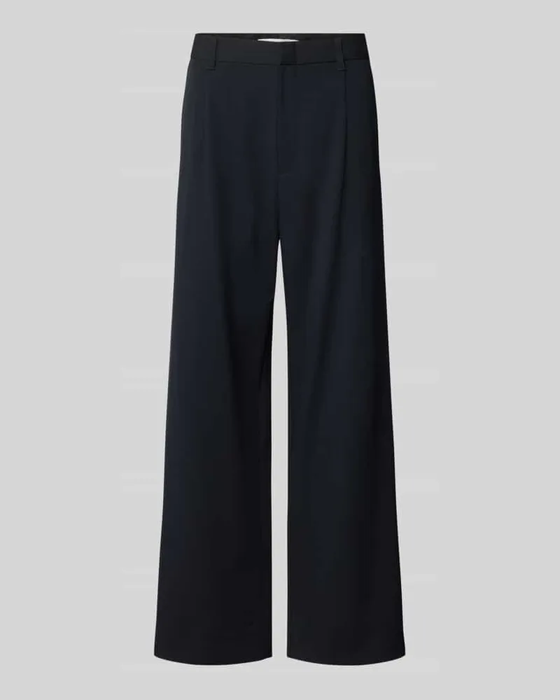 Samsøe & Samsøe Bundfaltenhose mit Gesäßtaschen Modell 'VALENTIN Marine