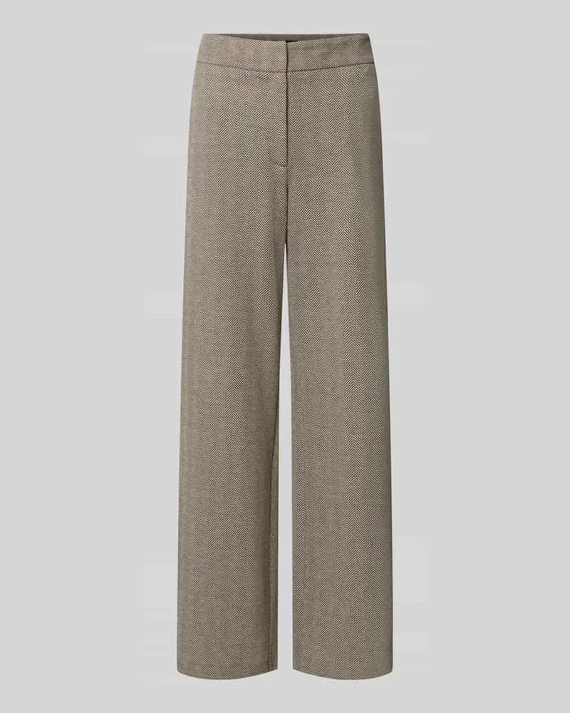 S.Oliver Weite Hose mit Viskose-Anteil Taupe