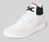 High Top Sneaker aus echtem Leder Modell 'BASKET CORE