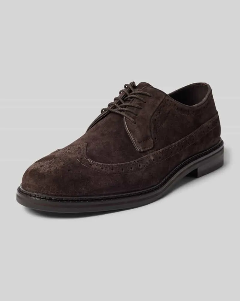 Gant Sneaker aus echtem Leder Modell 'Bidford Dunkelbraun