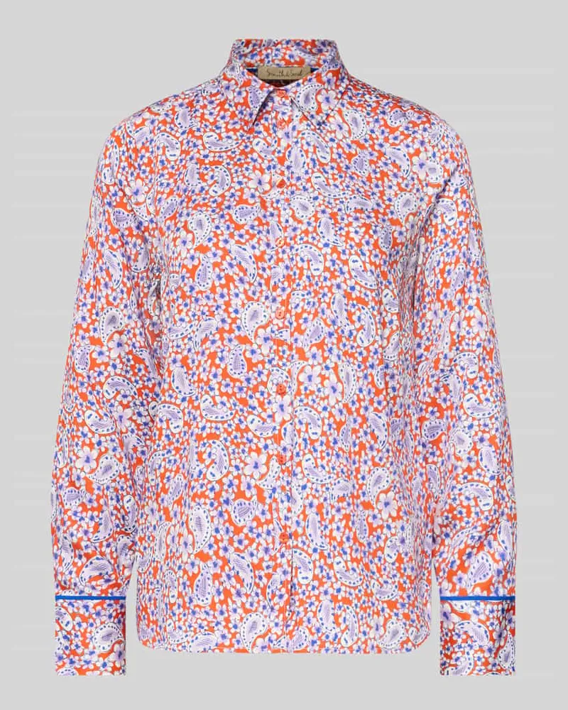 Smith & Soul Hemdbluse mit Knopfleiste Blau