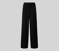 Wide Leg Stoffhose mit Bundfalten Modell 'AMANDA