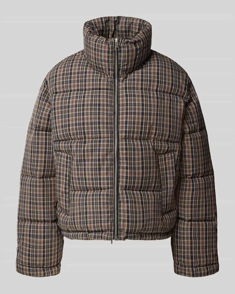 Mango Steppjacke mit Stehkragen Modell 'LAURI Marine