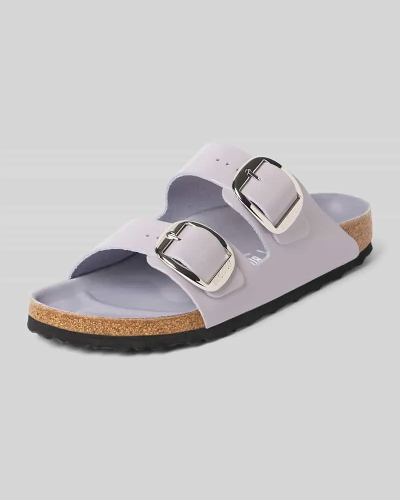 Birkenstock Hausschuhe aus echtem Leder Modell 'Arizona Lavender