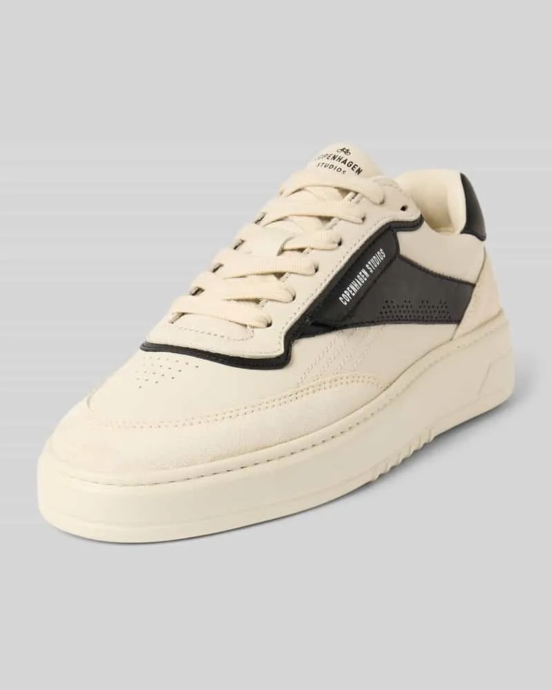 Copenhagen Sneaker mit Label-Print Offwhite