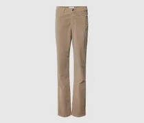 Slim Fit Cordhose mit 5-Pocket-Design Modell 'CICI