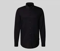 Regular Fit Freizeithemd mit Haifischkragen