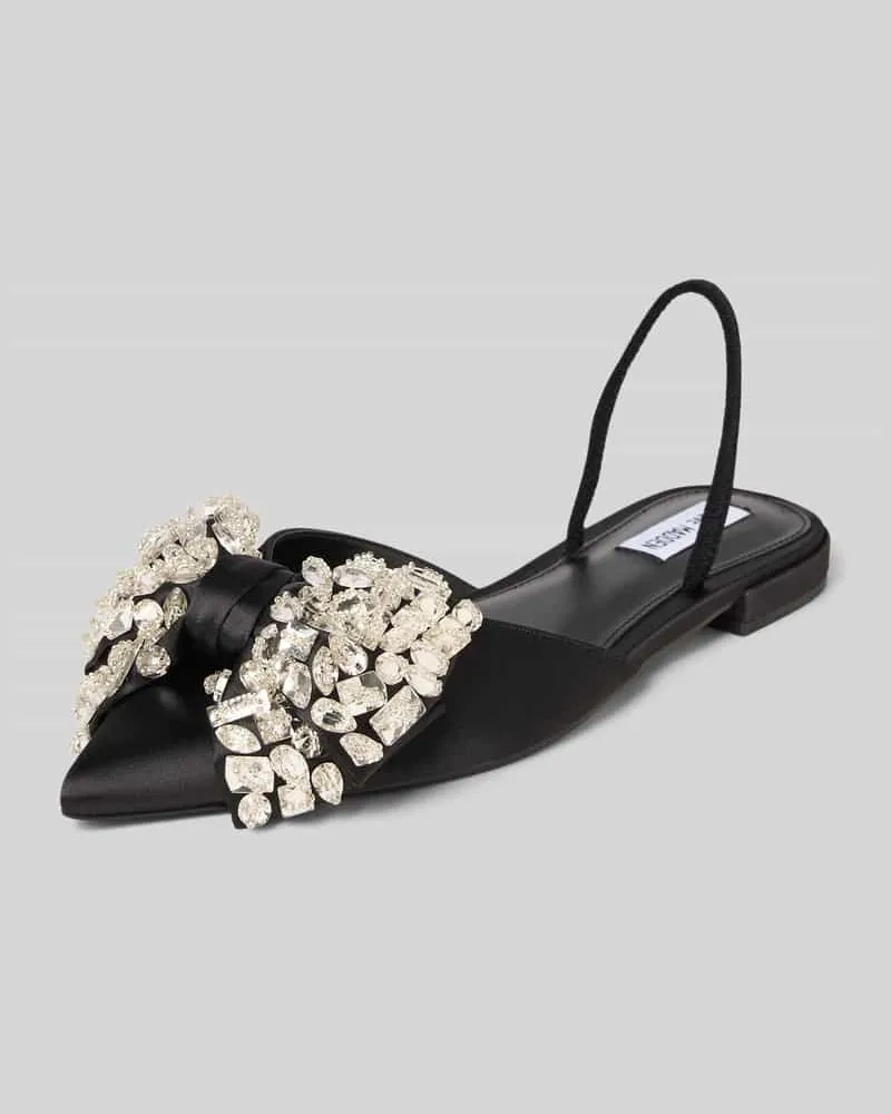 Steve Madden Slipper mit Ziersteinbesatz Modell 'Sloane Black